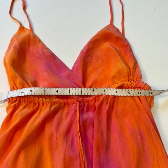 Gypsy 05 Orange and Pink Mini Dress - Picture 7 of 8